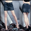 2012 New Arrival Sexy Women Denim Jeans Skirt,jeans fashion in 2012 505 の画像