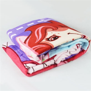 Image de printed coral blanket