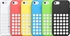 Colorful Soft-Touch Silicone Iphone 5c Protective Cases Fashion Clear Crystal