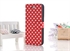 Picture of PU Leather iPhone 5C Protective Cases With 2 Credit Card Slot and Polka Dots