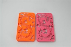 Image de Chinese Dragon Carved Hollow Plastic iPhone 4 4s Protective Cases Back Cover