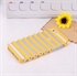 Picture of Soft Phone Case Shape of Strips Cover +Screen Protector Film for Iphone 4S