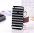 Picture of Soft Phone Case Shape of Strips Cover +Screen Protector Film for Iphone 4S