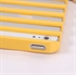 Picture of Soft Phone Case Shape of Strips Cover +Screen Protector Film for Iphone 4S