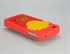 Picture of Mcdonald's Colors Durable iPhone 4S Silicone Cases With Lines Clearly Visible Design