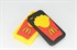 Picture of Mcdonald's Colors Durable iPhone 4S Silicone Cases With Lines Clearly Visible Design