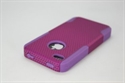 Picture of Attractive 2 in 1 Design Plastic iPhone 4S Silicone Cases Covers With Different Colors