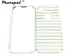 Picture of window-shades style cover for iphone4 4s 4G