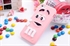 Image de 3D Cute MM Rainbow Bean Marble Chocolate Silicone Case For IPhone 4 / IPhone 5S