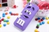 Image de 3D Cute MM Rainbow Bean Marble Chocolate Silicone Case For IPhone 4 / IPhone 5S