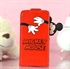 Pink / Blue / Red / Green Anti-dust Fashion Cartoon  PU Leather iPhone 5 Protective Cases