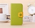 Picture of Colorful Samsung Protective Case Anti Scratch , Leather Wallet Phone Case