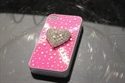 Picture of OEM Big Heart Diamond Apple Bling Bling iPhone 4 4s Cases for Mobile Phone