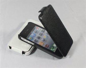 Изображение Top Grade Snake Skin iPhone4 Leather Cases With Matte Process Back Shell