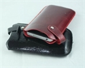 Picture of Water Wave Pouch iPhone4 Leather Cases With Anti Shedding Button Design