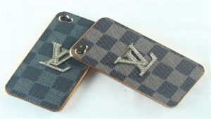 Picture of Chanel Brand Plating PC Border iPhone4 Leather Cases With LV Pattern