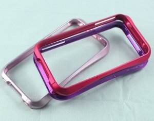 Picture of OEM Slim Metal Apple iPhone4 4 Bumper Case Phone Protective Accessories