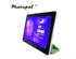 Image de Ultra slim skin side open full PU samsung tab leather cover for samsung P7300 MID