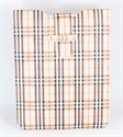 Image de Buburry texture pouch leather cover for ipad