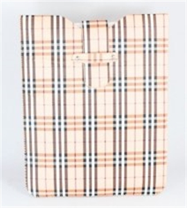 Image de Buburry texture pouch leather cover for ipad