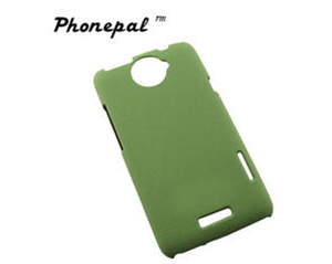 Red PC+quicksand surface great back hard with ultra-thin HTC protective case for HTC one X の画像