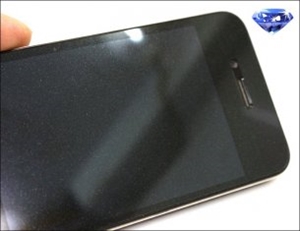 Picture of HD Anti Fingerprint Diamond Touch Screen Protective Film for iPhone 4G