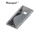 Изображение TPU S line glossry back case Nokia protective covers with Popular patterns for Nokia n900