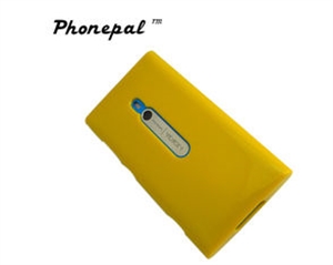 Image de Durable plating pc border Nokia protective phone covers with pu material for Nokia N800
