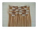 Изображение 100% Human hair clip in hair extension