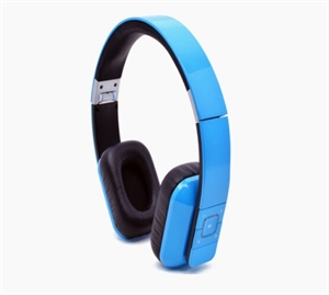 Image de buletooth wireless stereo headset headphone with microphone bule