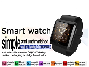Изображение New Wristband Watch Bluetooth Smart Watch Wrist Watch for Samsung S4/Note 2/Note 3 HTC Android Phone Smartphones Easy Using