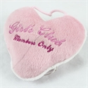 Изображение Pink heart-shaped doorbell bag