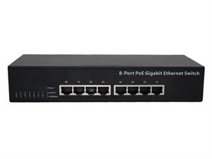 Picture of SL-1008GP 8-port 10/100/1000M Desktop PoE Switch