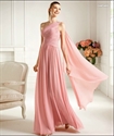 Picture of LE52 2012 Professional OEM One Shoulder Shoulder Pleated Chiffon Evening DressLE52