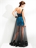 Picture of P5628 2012 New Style Custom Made Blue One Shoulder Mini wedding evening party GownP5628