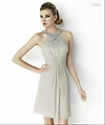 Image de LE41 2012 Latest Hot Sale Custom Made Sexy Halter Mini Chiffon Party DressLE41
