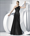 Image de LE24 2012 Popular Custom Made One shoulder Pleated Sheath Mother DressLE24