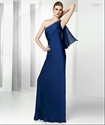 Image de LE29 2012 Hot Sale Custom Made One Shoulder Beaded Sheath Mother DressLE29