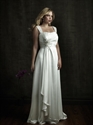 Picture of W272 2012 hot sale custom made fashion handmade flspaghetti straps Wedding DressW272