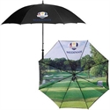 Image de double canopy full color printing inside golf umbrella