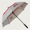 Image de fiberglass auto open golf umbrella with air vert