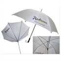 Image de white manual open windproof golf umbrella