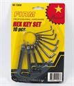 Picture of 10PC HEX KEY WRENCH SET
