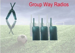 Изображение Hand Held Full Duplex Digital Two Way Radios For Soccer Referee Intercom