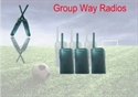 Full Duplex Digital Walkie Talkie / Long Range Two-way Wire Radios 2.4ghz の画像