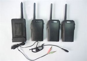 Picture of Professional Handsfree Wireless Interphone / Two-way-radios Walkie Talkie