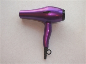 Picture of hair dryer with print